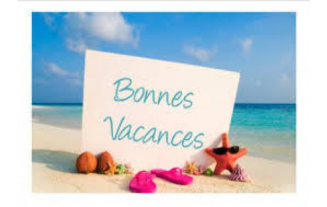 Bonnes vacances !