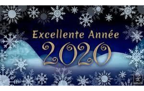 Bonne année 2020